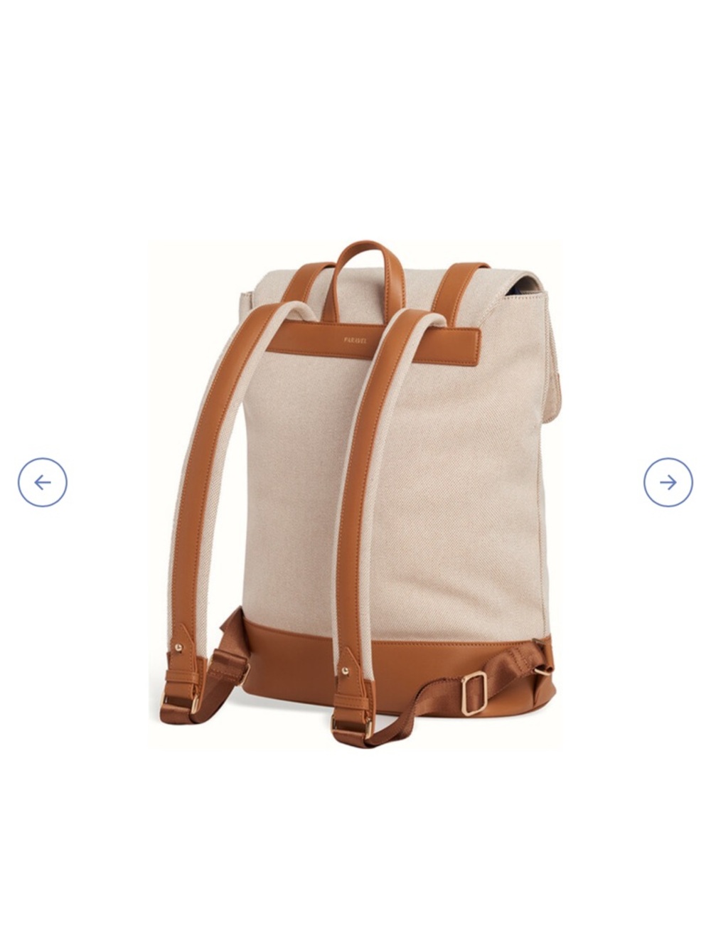 Paravel Monogrammable Upland Backpack, Scout Tan - Picture 2 of 5